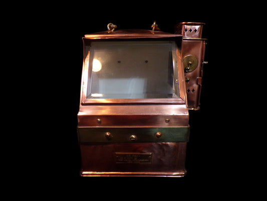 U.S. Navy Lifeboat Compass Binnacle – WWII Era (BuShips)