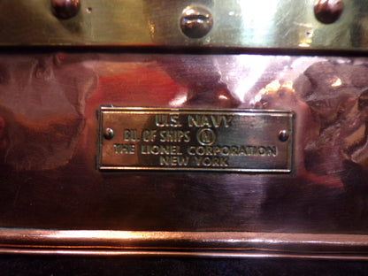 U.S. Navy Lifeboat Compass Binnacle – WWII Era (BuShips)