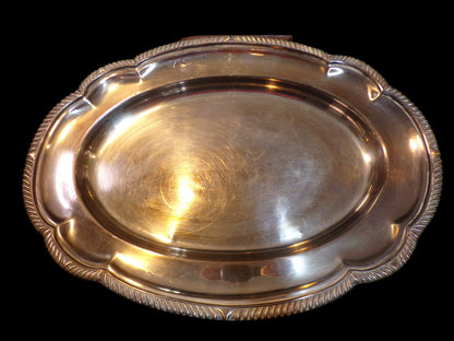 U.S. Navy Silver Serving Platter – International Silver Co.