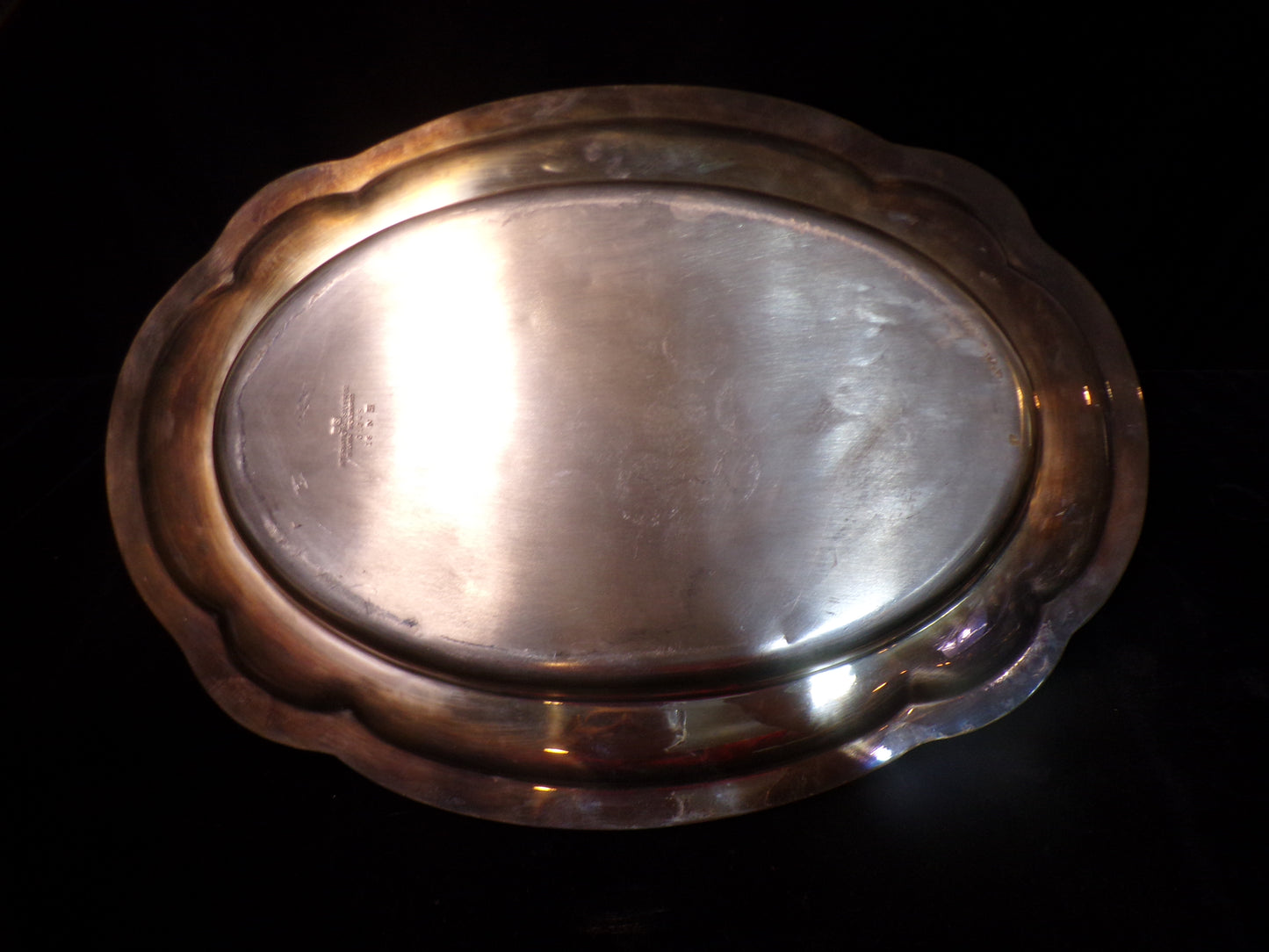 U.S. Navy Silver Serving Platter – International Silver Co.
