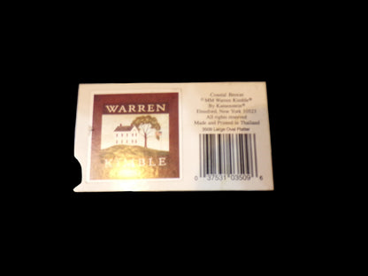 Warren Kimble “Coastal Breeze” Large Oval Serving Platter – Kamenstein (3509)