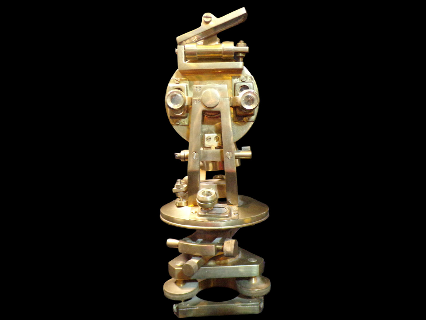 Theodolite / Surveyor’s Transit – Handcrafted Reproduction - Annapolis Maritime Antiques