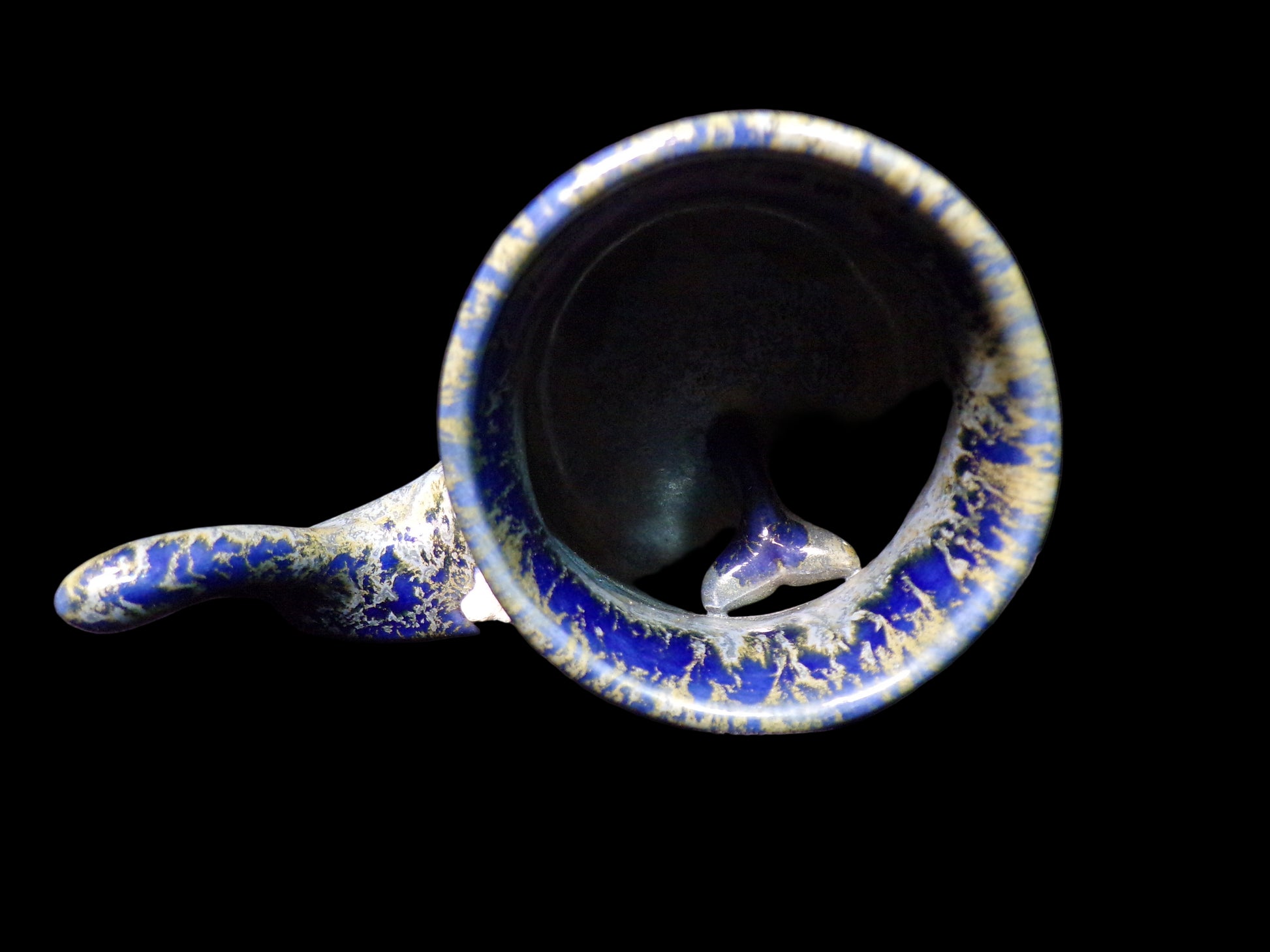 1987 Ronnie’s Ceramic Whale Tail Mug – San Francisco, USA - Annapolis Maritime Antiques