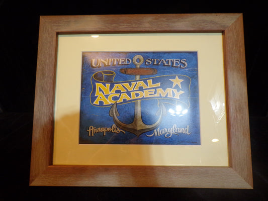 United States Naval Academy Framed Wall Art – Annapolis, Maryland
