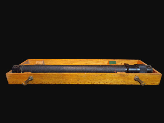 #WWII U.S. Navy Officer-of-the-Deck Spyglass – Mark III, 10-Power – Bausch & Lomb Optical Co. w/ Case