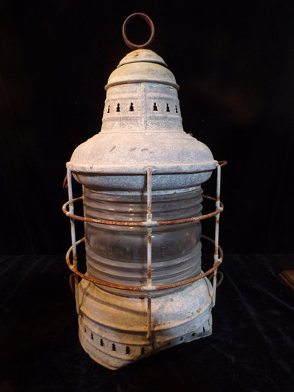 #Perko Ship’s Anchor / Signal Lantern – Nautical Marine Light with Fresnel Lens
