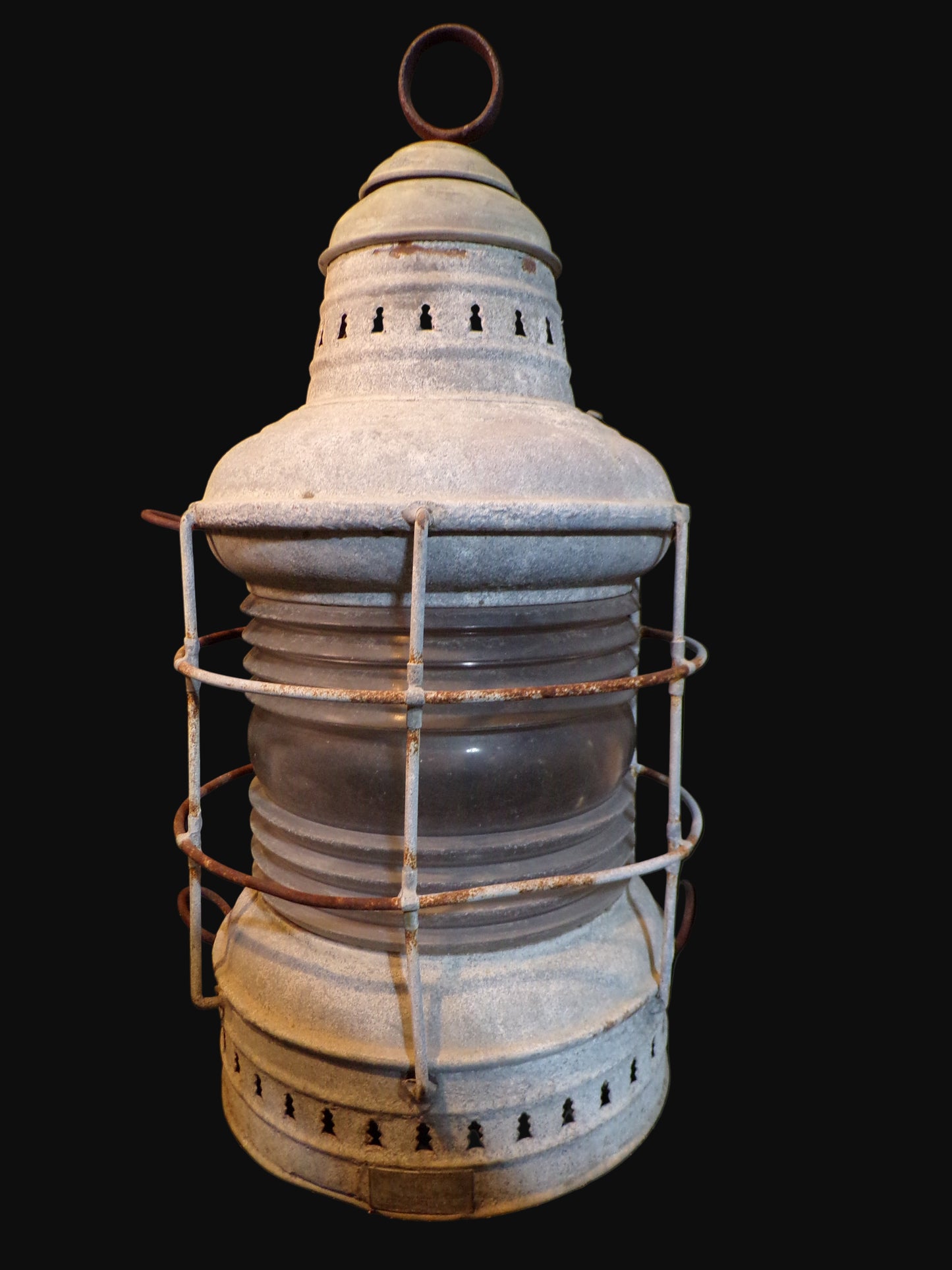 #Perko Ship’s Anchor / Signal Lantern – Nautical Marine Light with Fresnel Lens