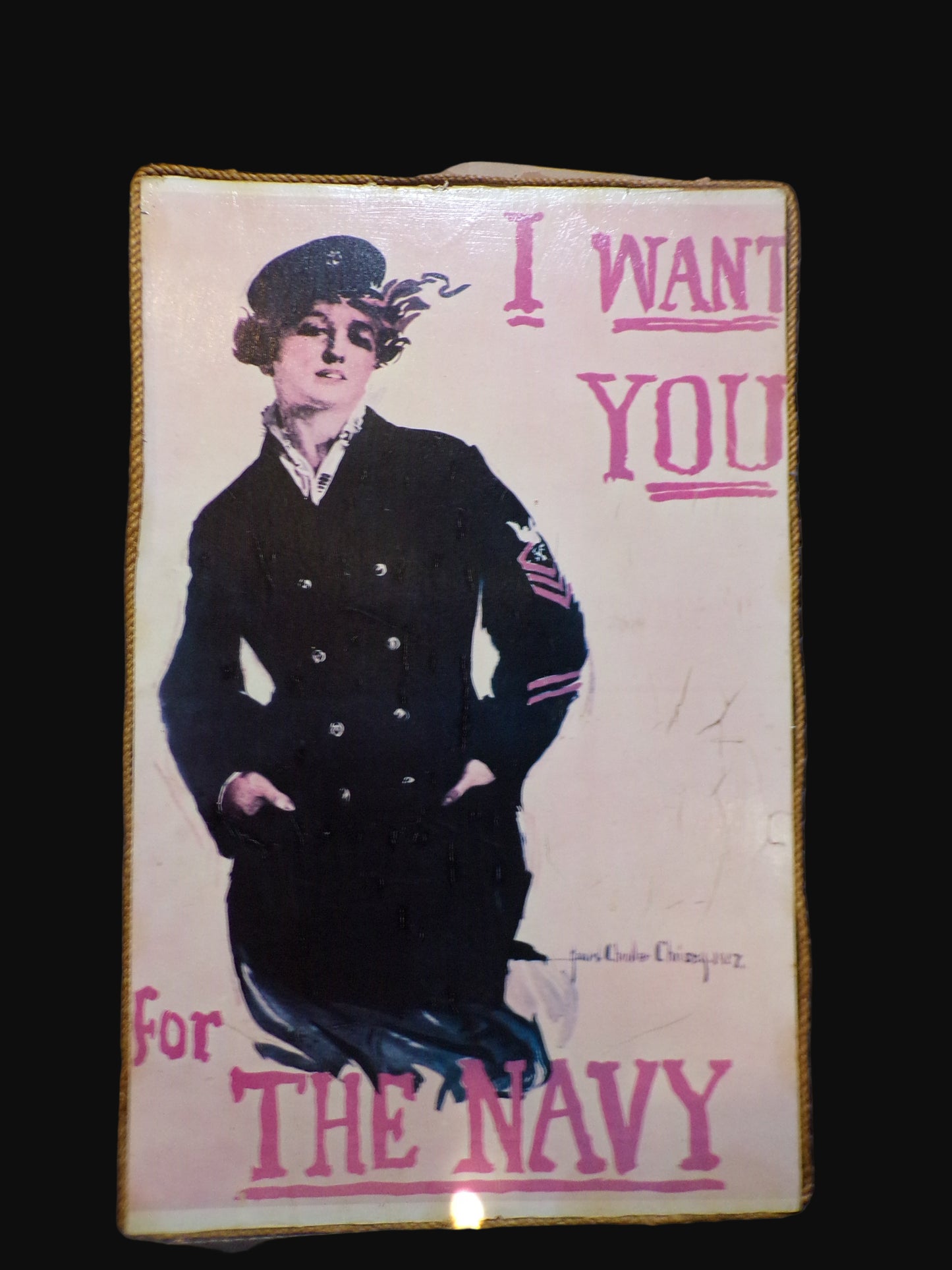 #WWI U.S. Navy Recruitment Poster Reproduction – “I Want You for the Navy” – Howard Chandler Christy