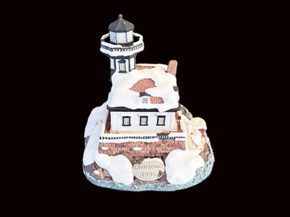 Harbour Lights Christmas 1996 Colchester Reef Lighthouse #701