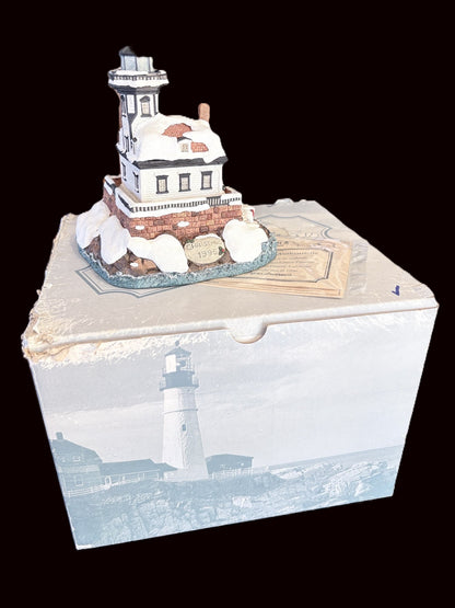 Harbour Lights Christmas 1996 Colchester Reef Lighthouse #701