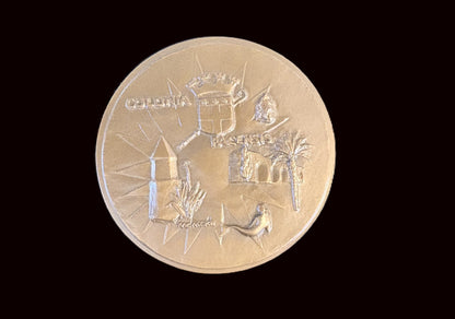 Fréjus France and Bari Italy Maritime Commemorative Medal from 1962