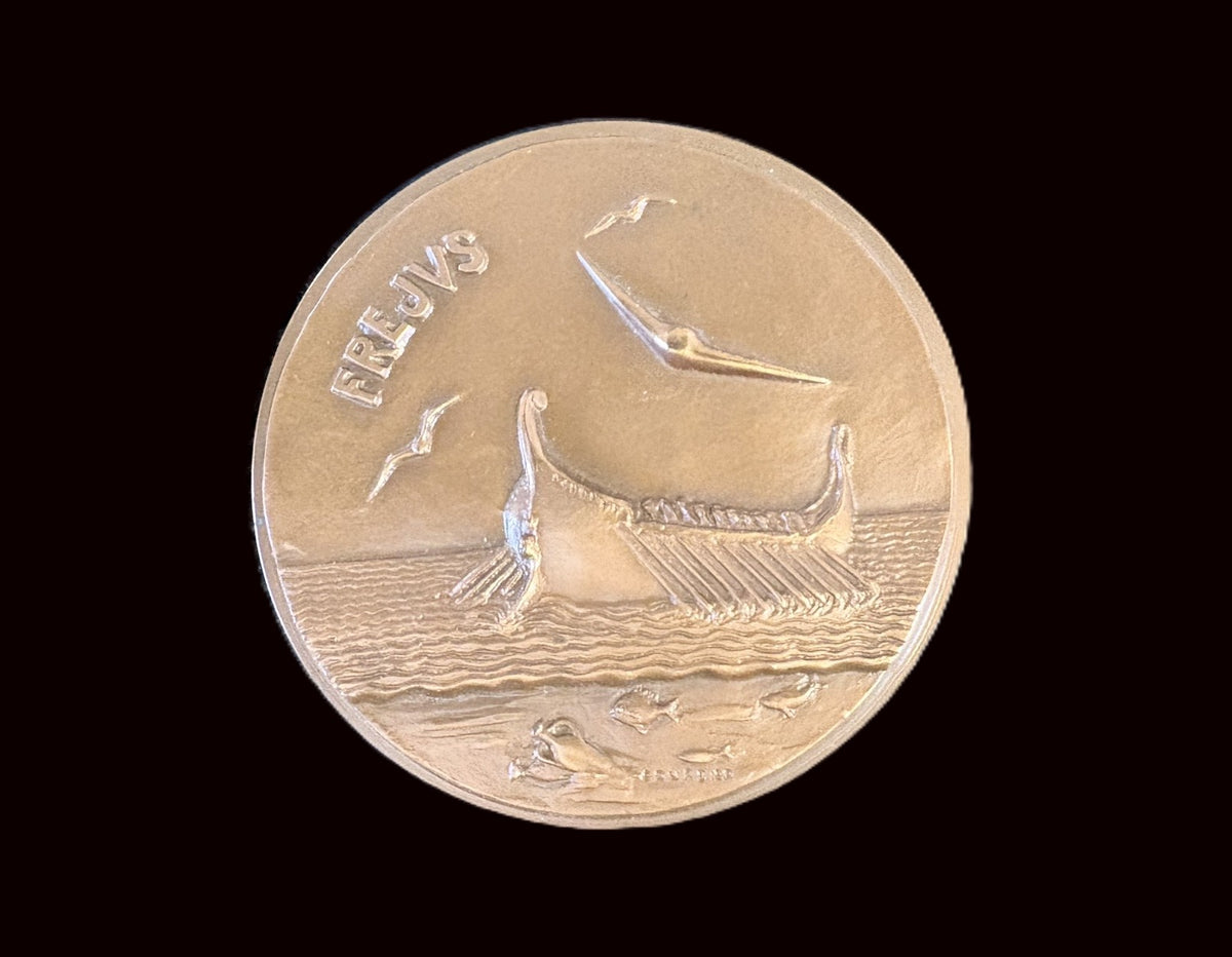 Fréjus France and Bari Italy Maritime Commemorative Medal from 1962