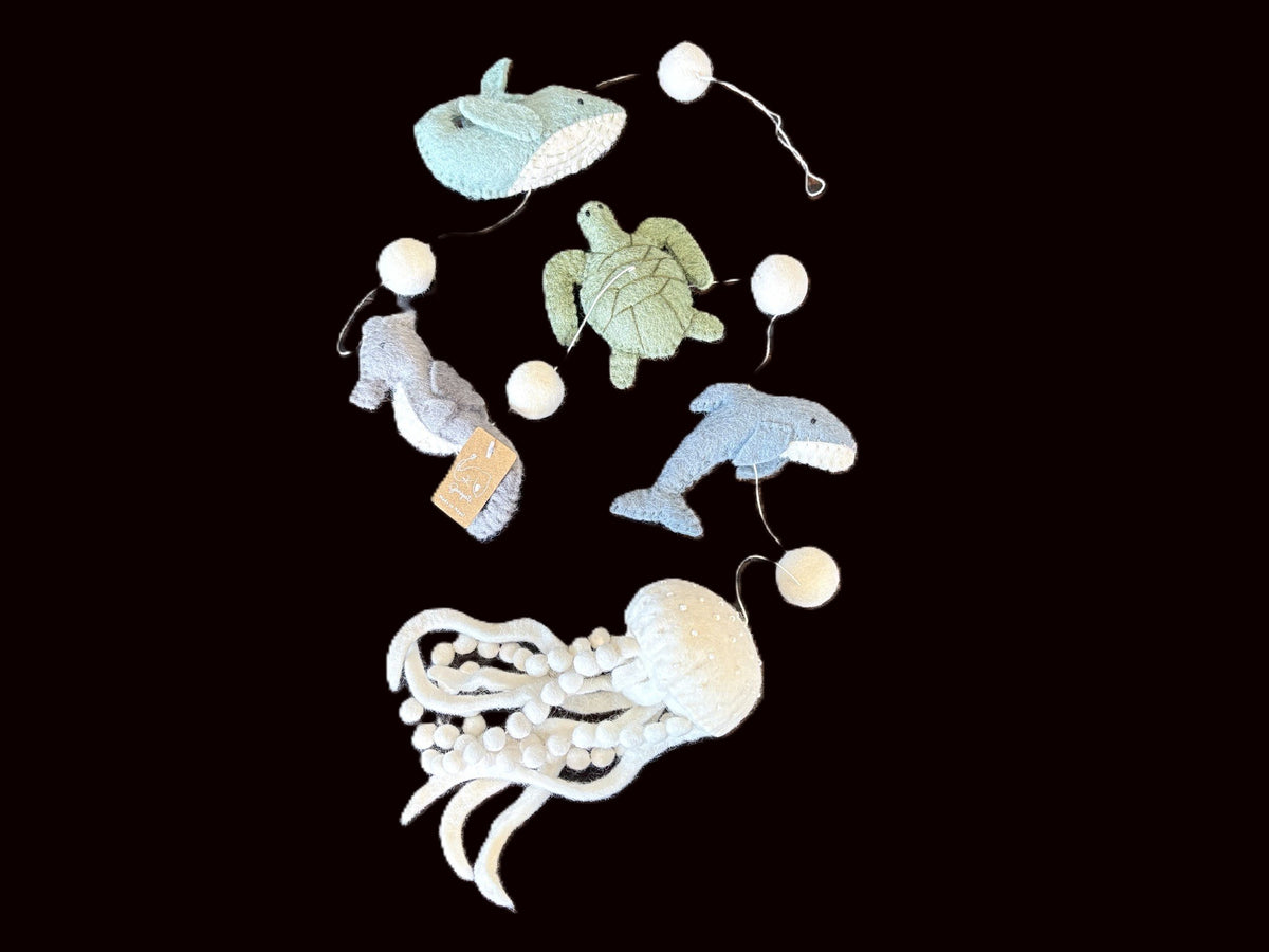 Sea Life Felt Garland