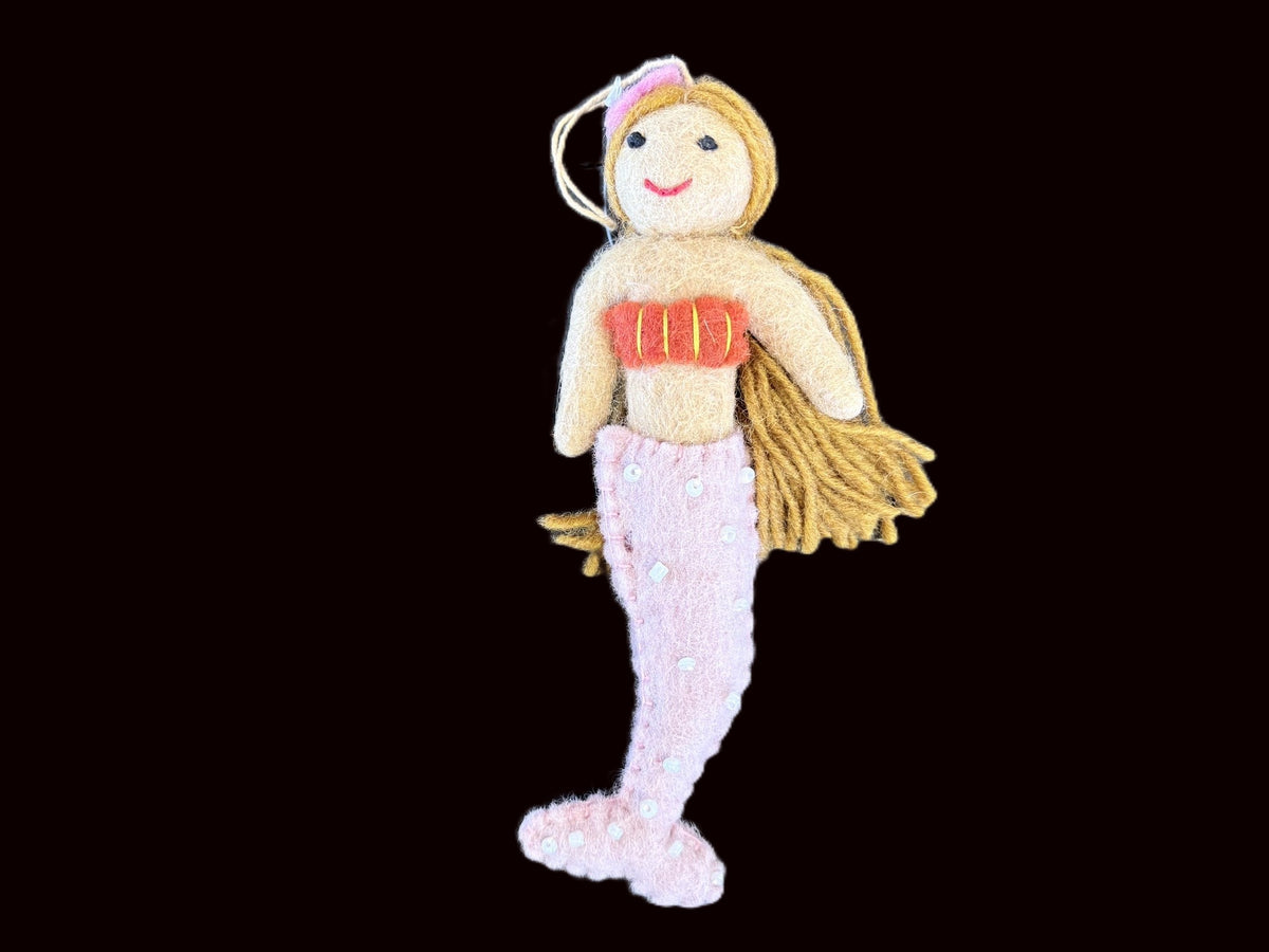 Felt Mermaid Ornament
