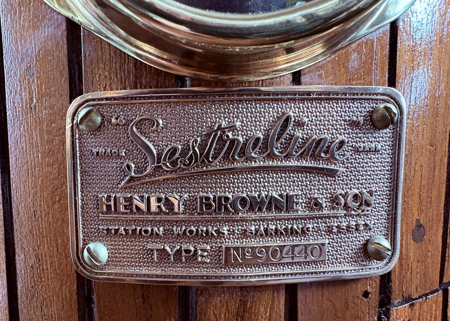 Henry Browne & Son "Sestreline" Binnacle - Annapolis Maritime Antiques