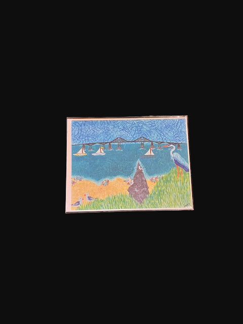 Chesapeake Bay Bridge Notecard