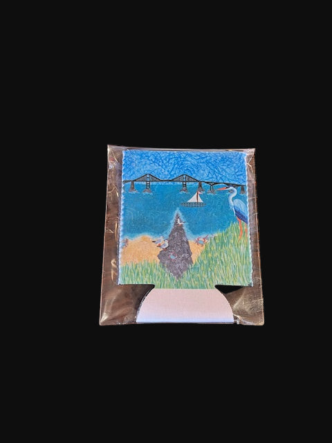 Chesapeake Bay Bridge Drink Koozie