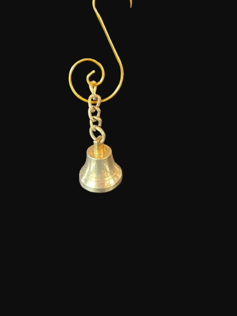 Brass Bell Christmas Tree Ornament