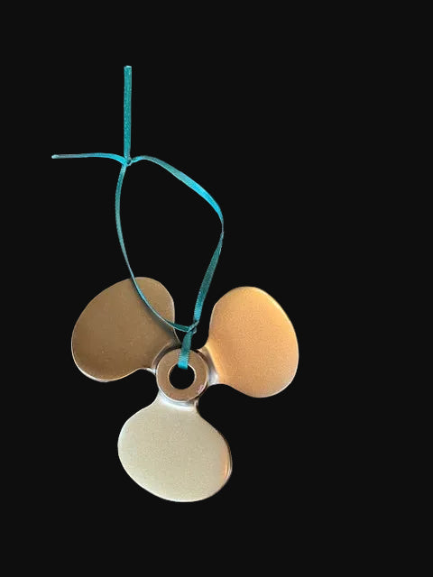 Antique Brass Propeller Ornament