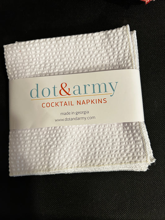 Seersucker Cocktail Napkins