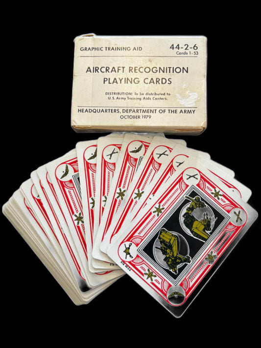 Aircraft Recognition Playing Cards