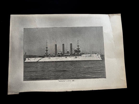 Ship Photograph from "History of the United States"
