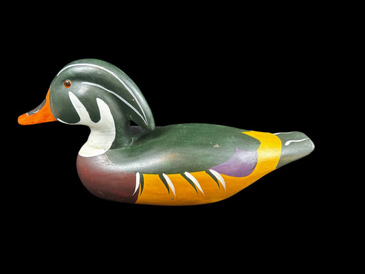 #Painted Wooden Duck