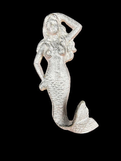 Metal Mermaid Towel Hanger