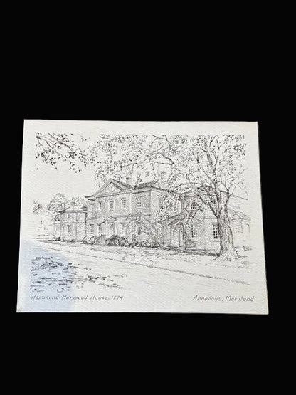 Individual Annapolis Notecards - Annapolis Maritime Antiques