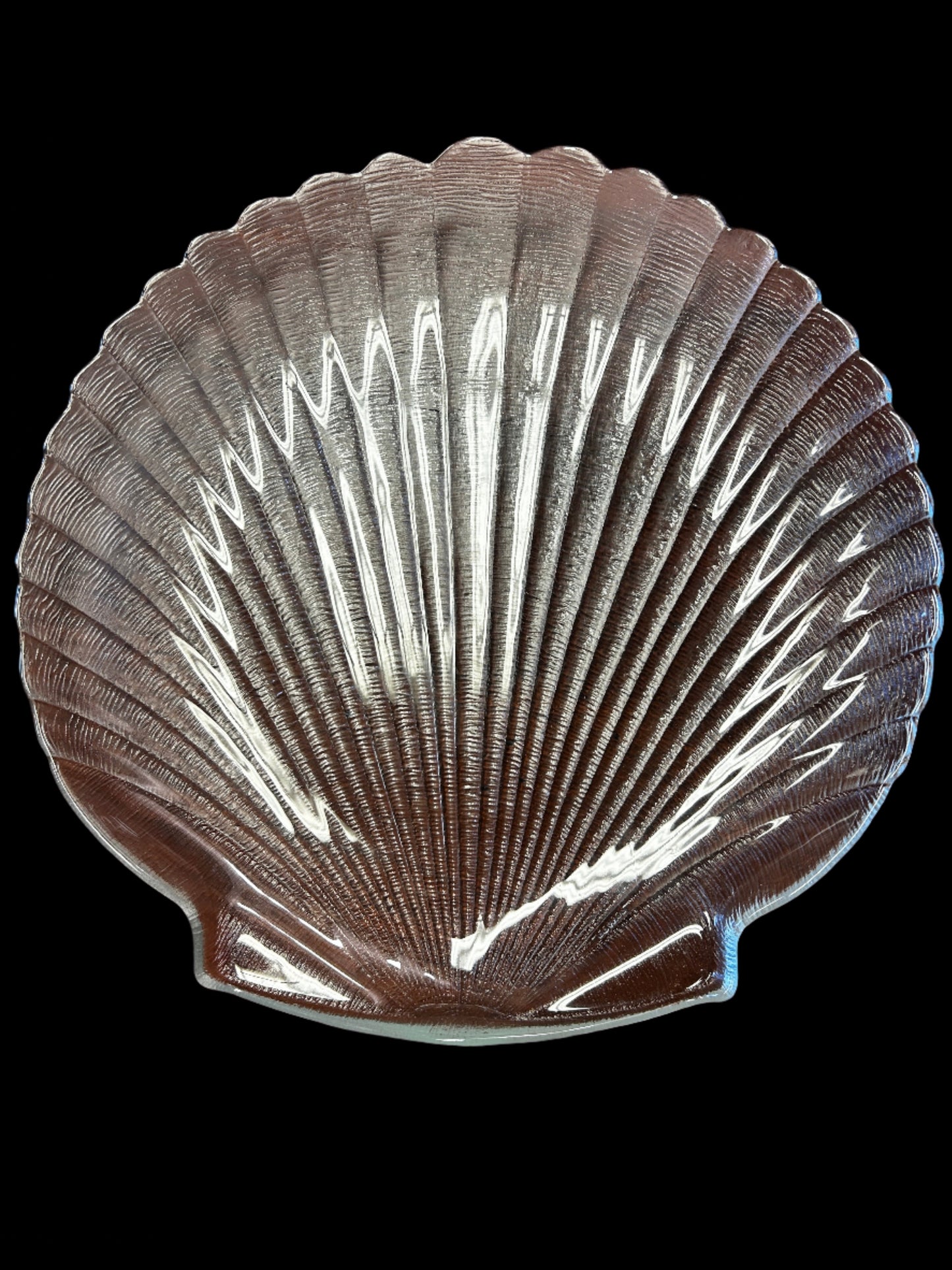 Glass Scallop Shell Dish