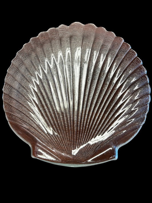 Glass Scallop Shell Dish