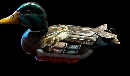 Wooden Duck Carving