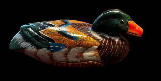 Carved Wood Duck