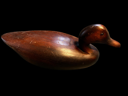 Carved Wooden Duck