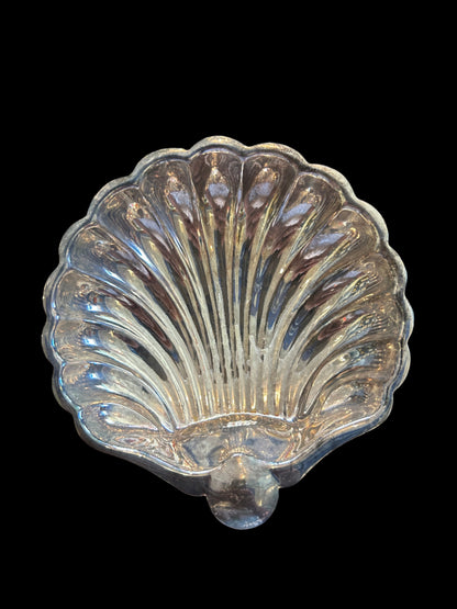 Silver Scallop Shell Dish