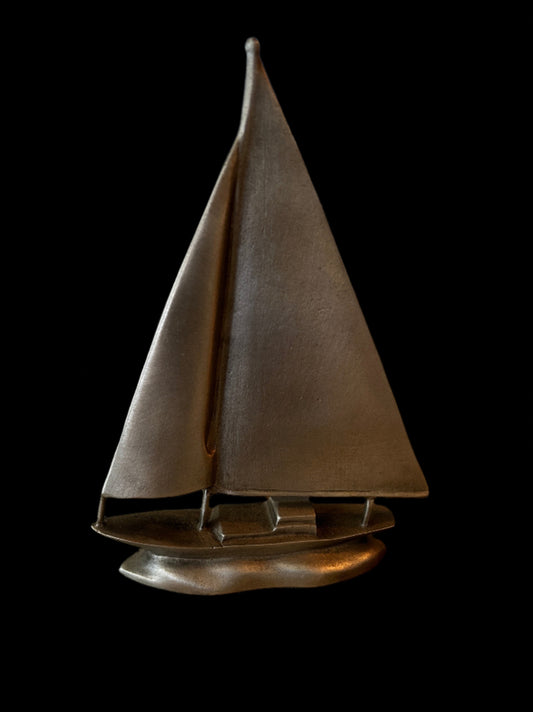 Small Pewter Sailboat