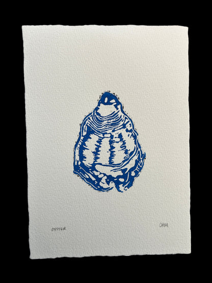 Hand-carved and Printed Linocut