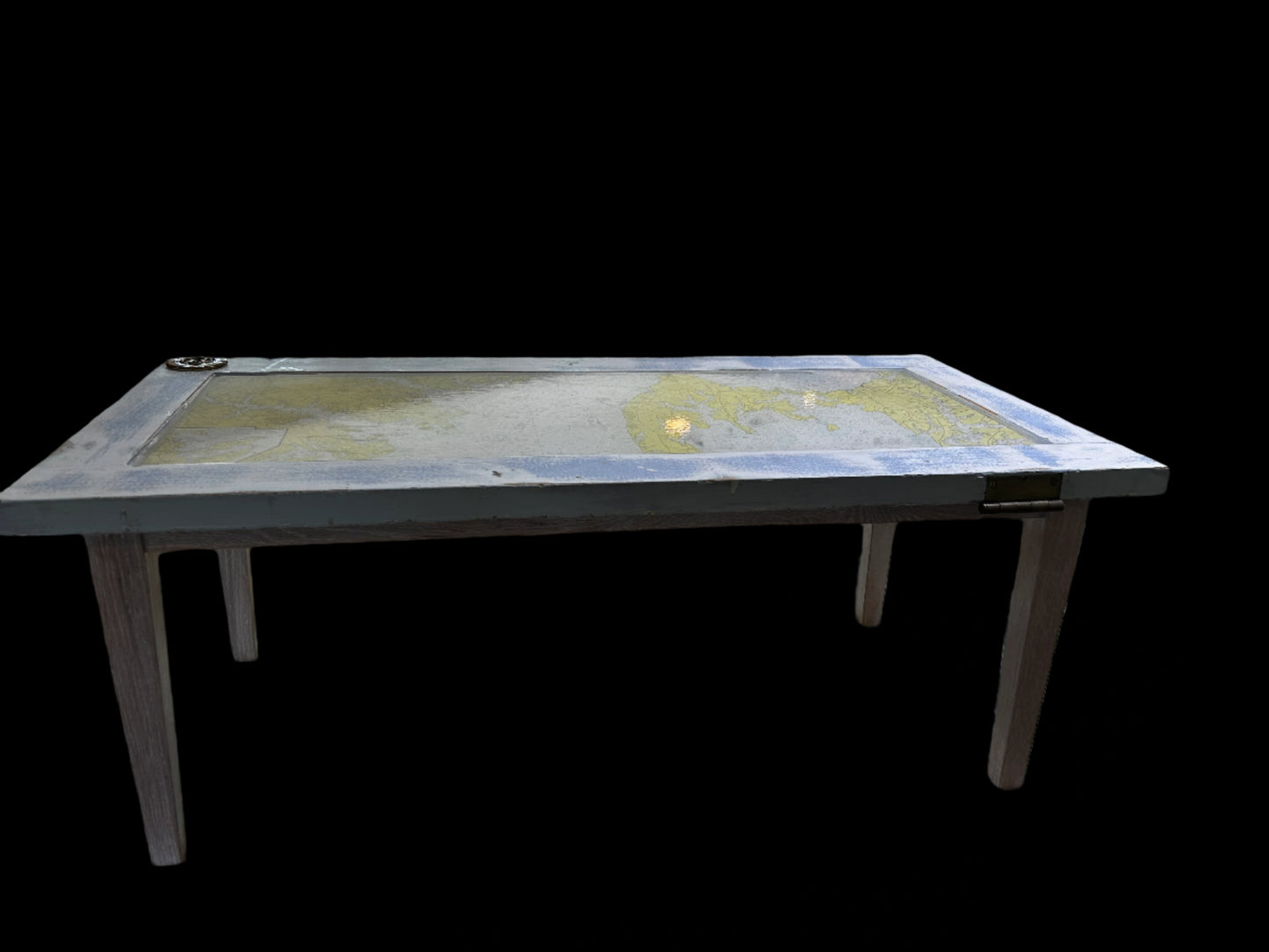 Chesapeake Bay Map Coffee Table