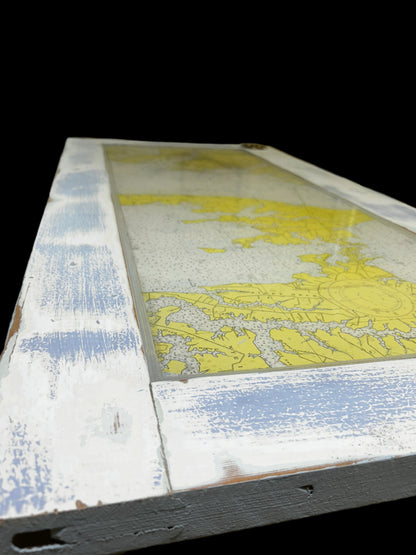 Chesapeake Bay Map Coffee Table