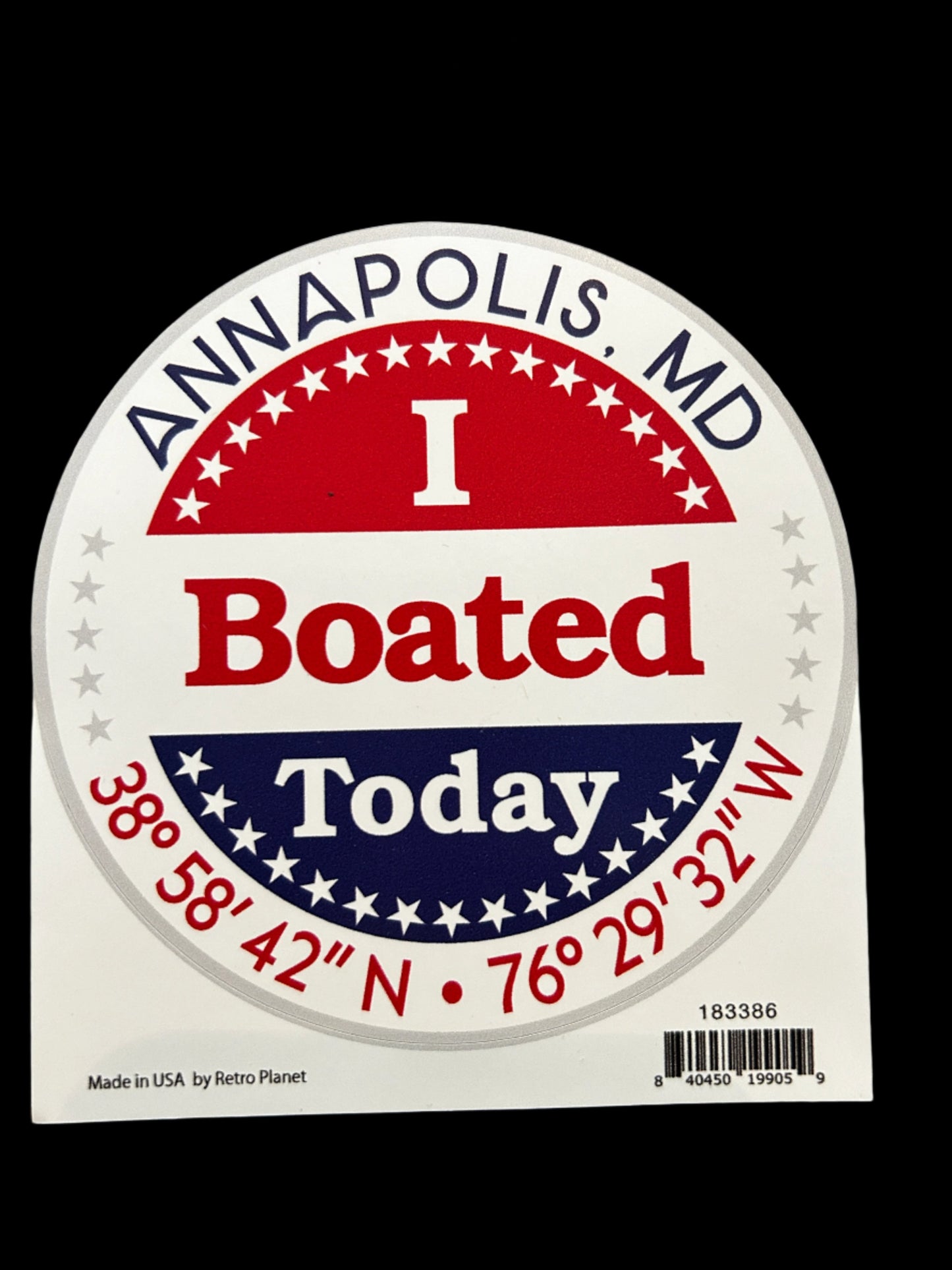 "I Boated Today" Sticker