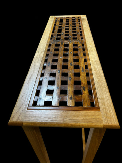 WWII Liberty Ship Deck Grating Table