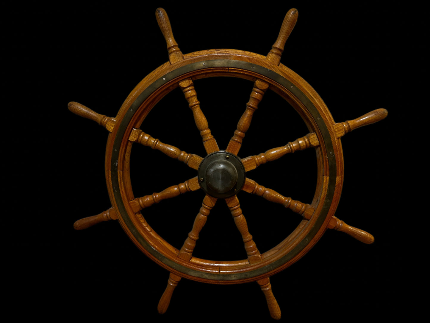 #Authentic Ships Wheel Circa Early 1900's