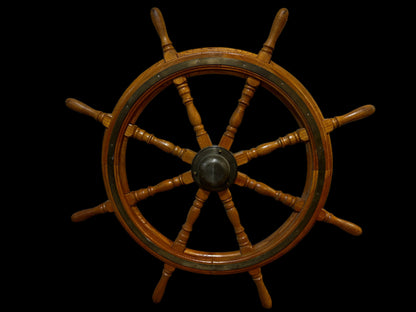 #Authentic Ships Wheel Circa Early 1900's