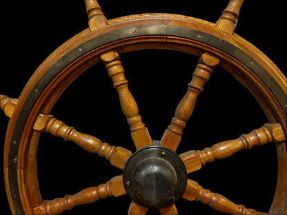 #Authentic Ships Wheel Circa Early 1900's