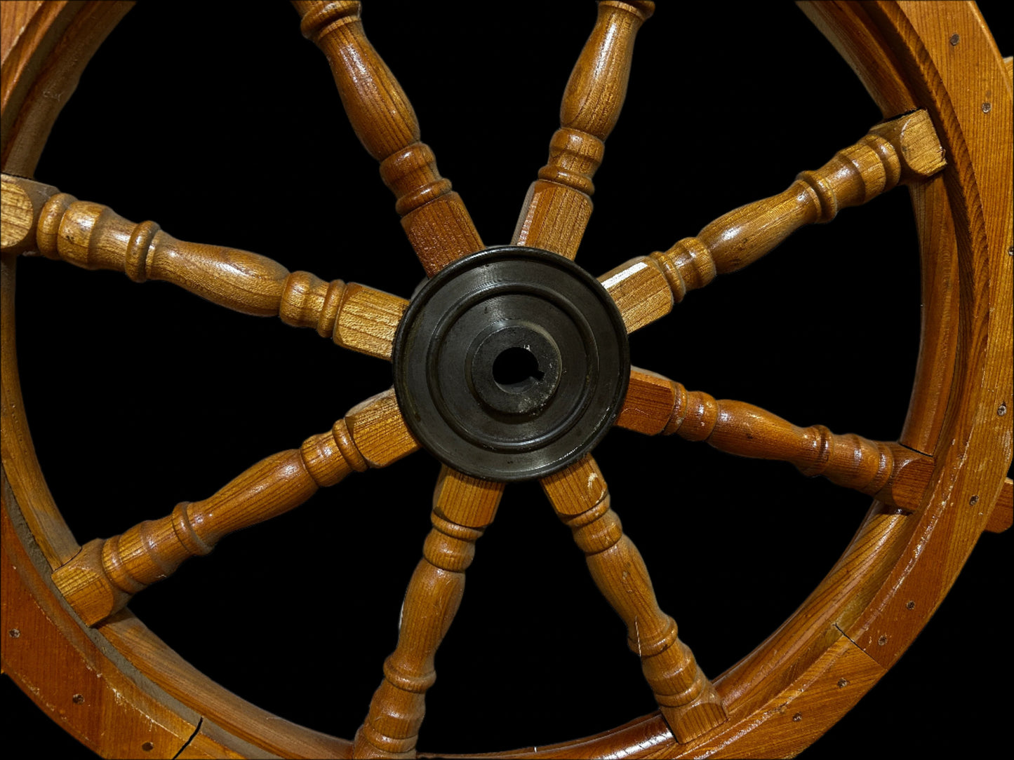 #Authentic Ships Wheel Circa Early 1900's