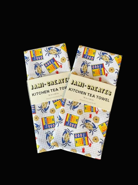 Old Bay/Blue Crab Kitchen Towel
