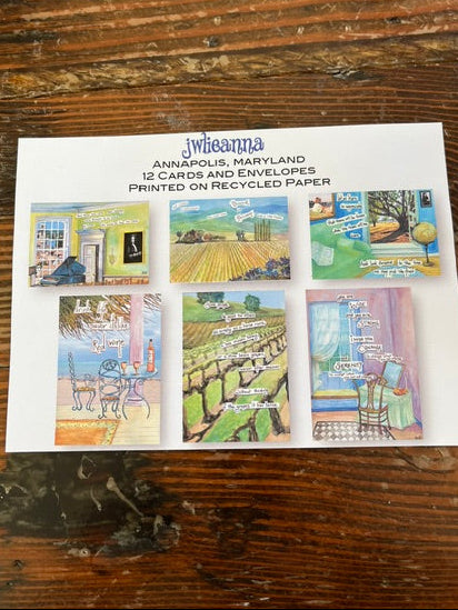 Boxed Notecards by local artist, Julie Winkler Breed