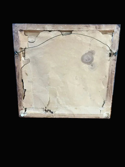 Wooden Wall Plaque Featuring a Single-Masted Sailing Sloop