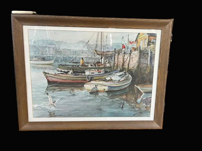 "Misty Morning" Watercolor by James Milton Sessions