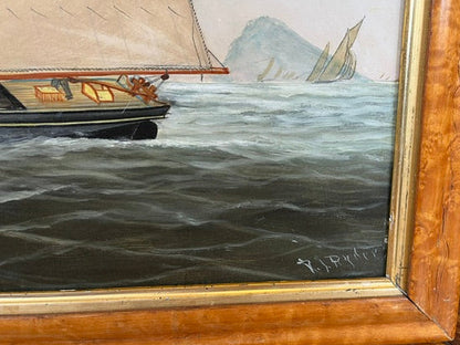 "Majestic" Original Oil Painting by Capt. R.E. Ryder